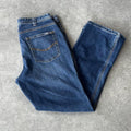 Carhartt Dark Wash Check Lined Denim Jeans