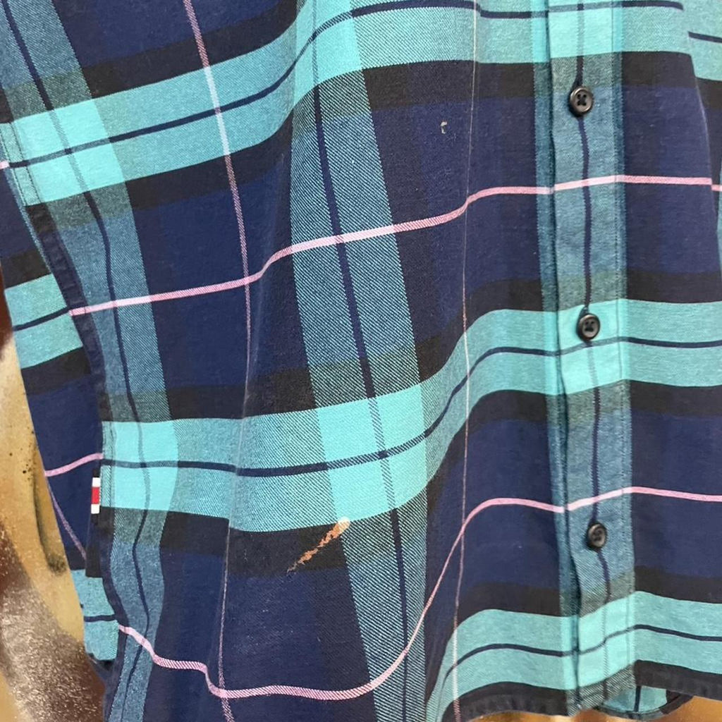 Tommy Hilfiger x Lewis Hamilton Check Sleeveless Shirt