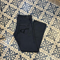 TRW368 - Vintage retro essential Cutler Co Blacl Wash Denim tapered straight Jeans Trousers pants casual workwear skate #denim #tapered #cutlerco #y2k
