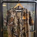 RTT156 - Vintage Retro essential adult mens RealTree Camouflage Khaki Green Brown Field Hunting graphic print Top T-Shirt Tee #realtree #y2k #camo #utility #hunting