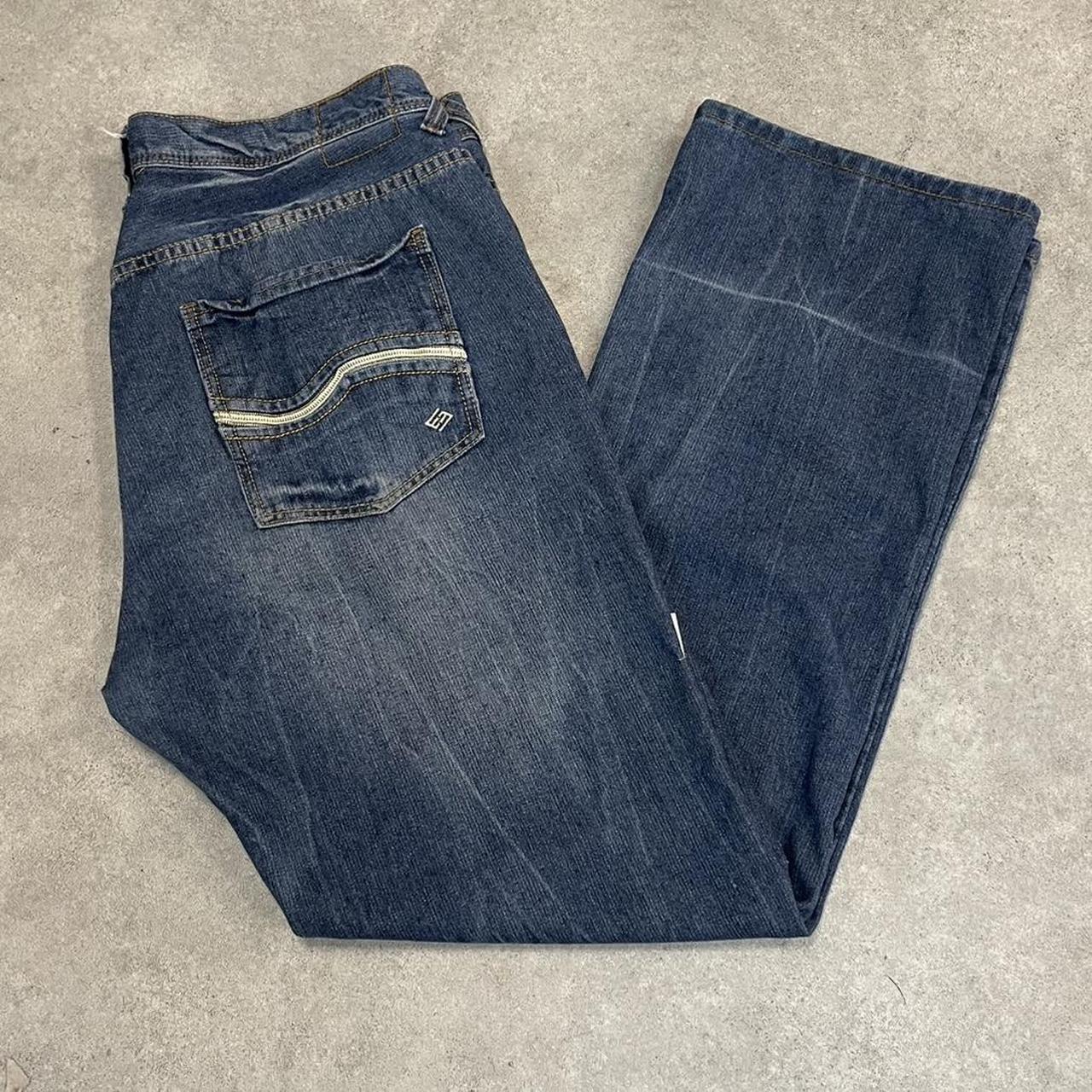 Enyce Baggy Y2K Hiphop Dark Wash Denim Jeans