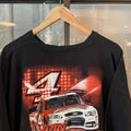 TEE00K - Vintage Retro Essential Black Nascar Kevin Harvick 2014 Sprint Champion Graphic Print Top Tee T-shirt #90s #graphic #racing #nascar