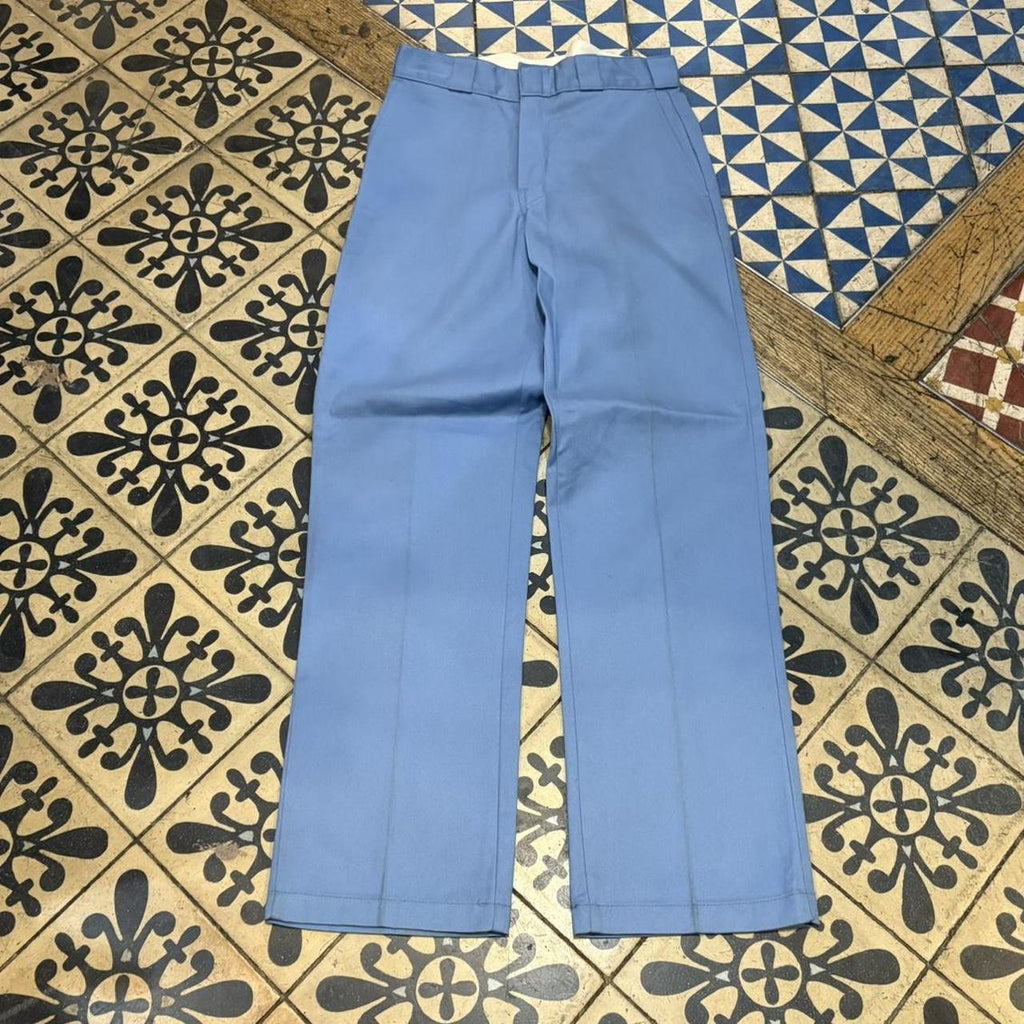 BR2306IEF-P - Vintage retro Essential Dickies 874 Light Blue Trousers pants casual workwear #skater #utility #workwear #carpenter #dickies