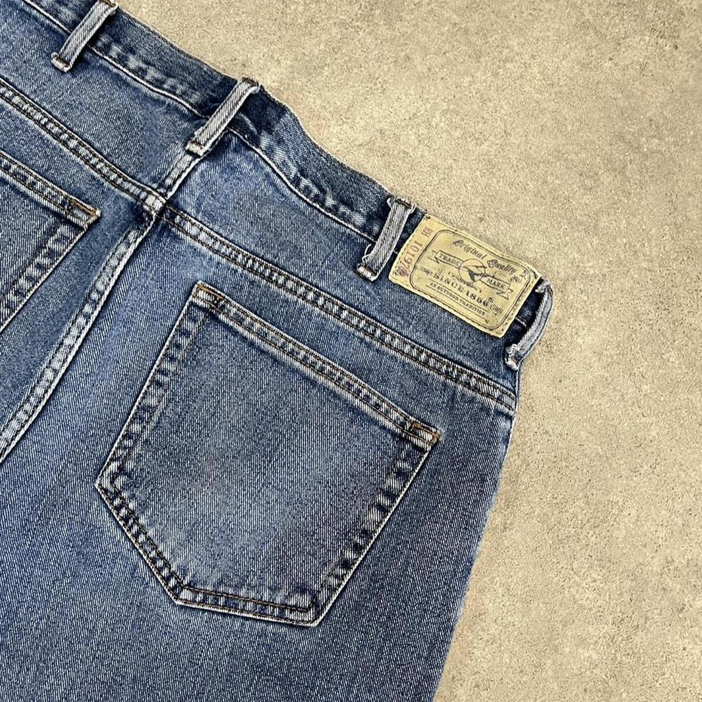 Redhead Mid Wash Denim Jorts
