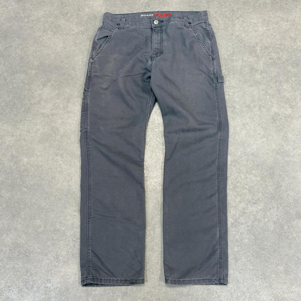 BR2701DV-U - Vintage retro essential Dickies Grey carpenter Trousers pants casual workwear #skater #utility #workwear #carpenter #dickies