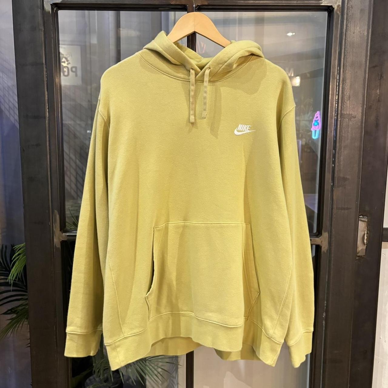 BR2306MC-F - Vintage Retro Essential Lime Green Sweatshirt Hoodie with embroidered logo #90s #sportswear #essential #nike #y2k