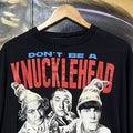 1990 The Three Stooges Safe Sex Graphic Single Stitch Tee