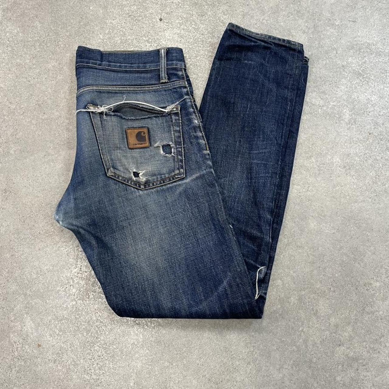 Carhartt Klondike Thrashed Jeans