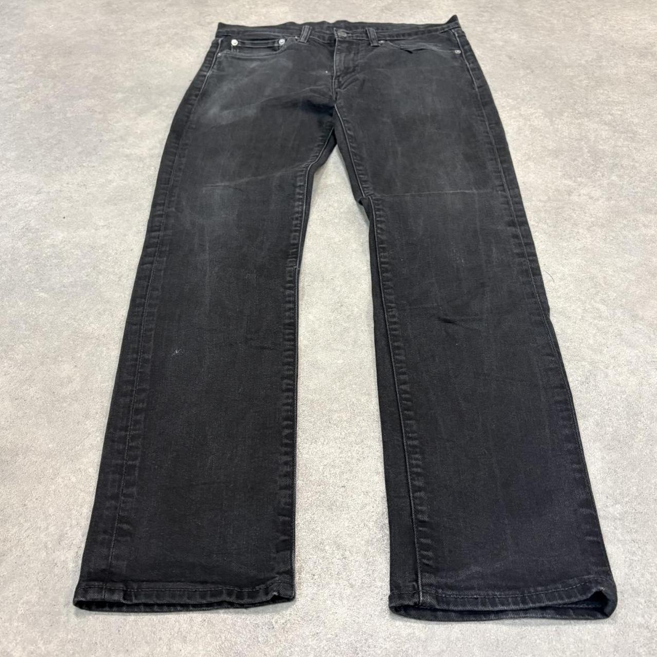YIC1025D94-U - Vintage retro essential Levi’s 511 Black Wash Denim Skinny Straight Jeans Trousers pants #denim #levis #levis511 #skater #jeans