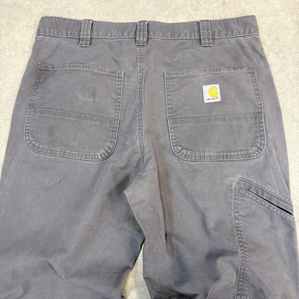 BR2701GM-U - Vintage retro essential Grey Carhartt carpenter Trousers pants casual workwear #skater #utility #workwear #carpenter #carhartt