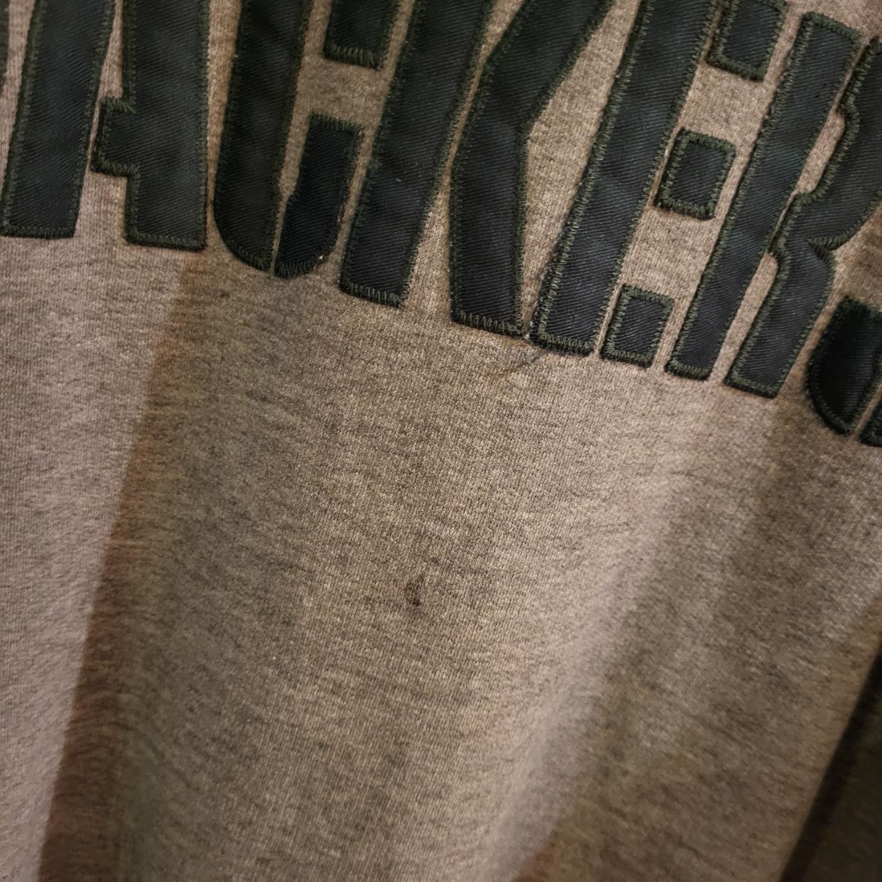 1224C22-P - Vintage Retro Essential NFL Greenbay Packers American Football Grey Jumper Pullover Crewneck Sweatshirt 90s y2k style #sportswear #nfl #greenbaypackers