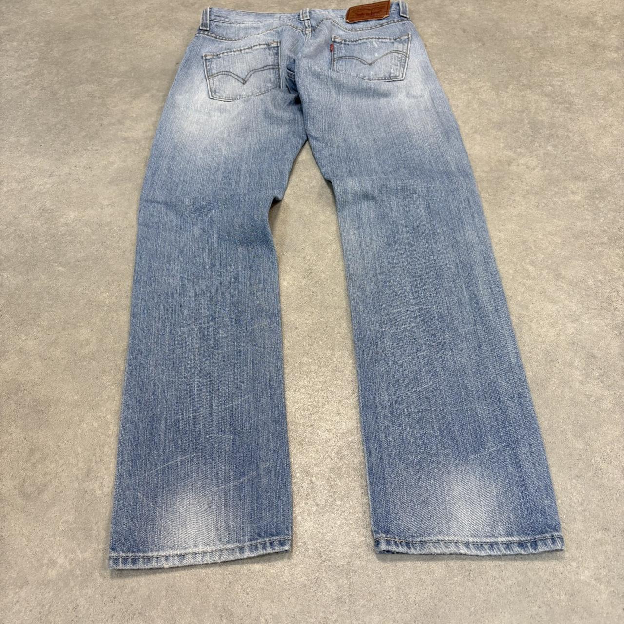 YIC1025A04-U - Vintage retro essential  Levi’s 511 Blue Wash Denim Skinny Straight Leg Jeans Trousers pants #denim #skinny #jeans #levis511 #levis