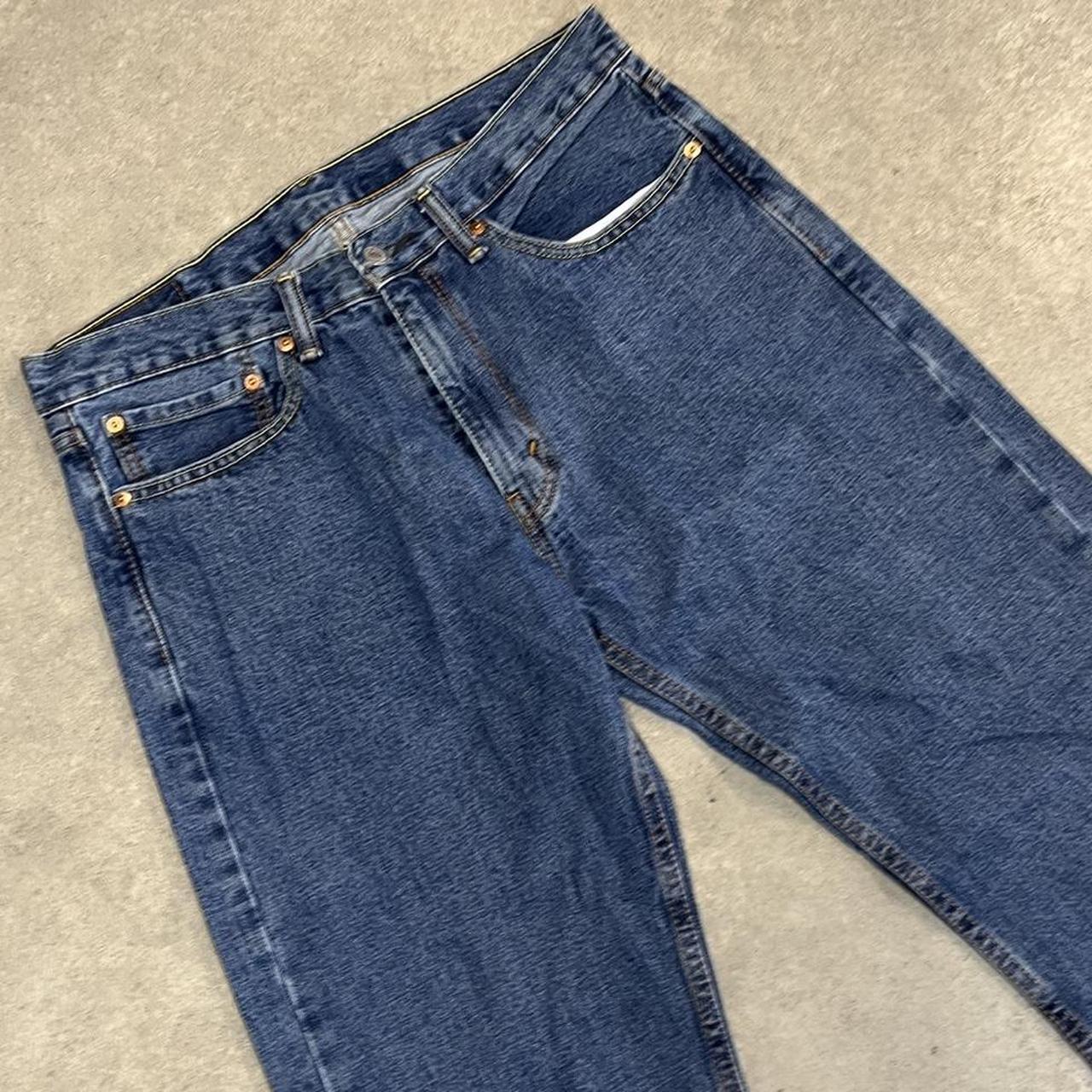Levi’s 505 Dark Wash Denim Jeans