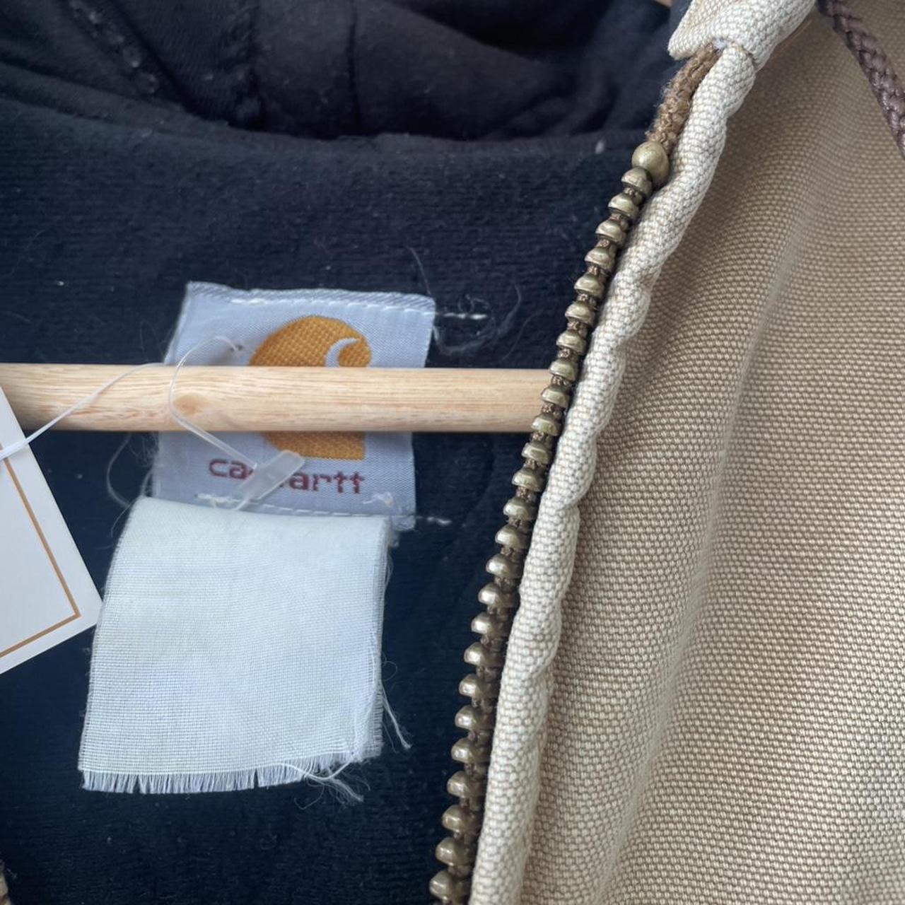 Carhartt Hooded Canvas Active Jacket  J130 J03 BRN