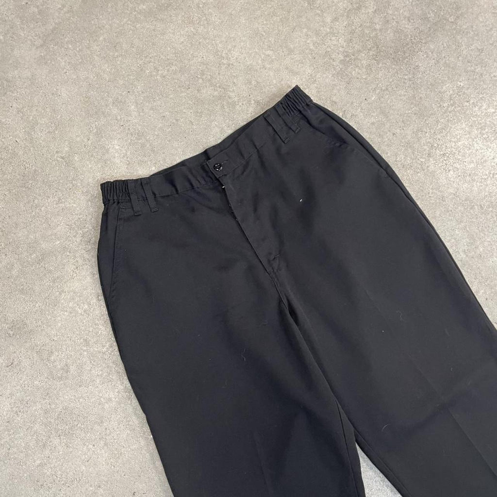 Dickies Black Chino Skater Trousers Workwear Pants
