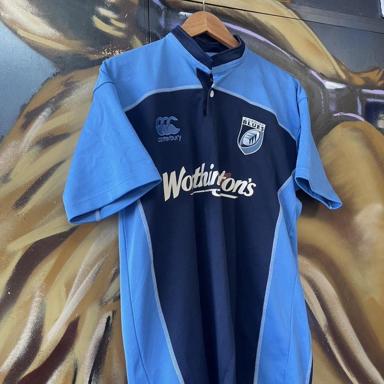 Canterbury Cardiff Blues RFC Home Rugby Jersey Shirt