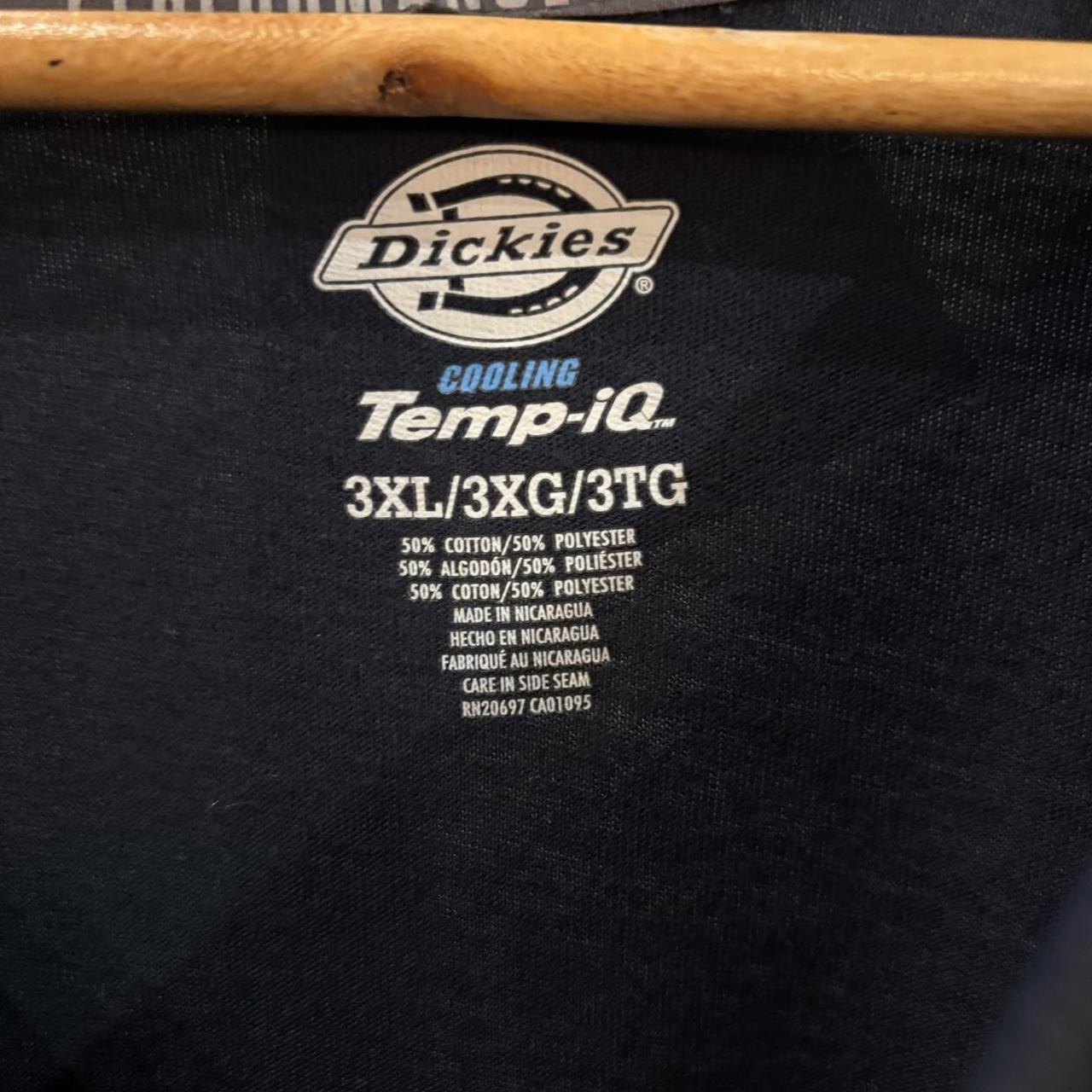 BR2306NH-F - Vintage Retro Essential Navy Dickies Longsleeve Pocket Graphic Print Sterling Drilling Company and Logo Top Tee T-shirt #skater #workwear #dickies #y2k #graphic