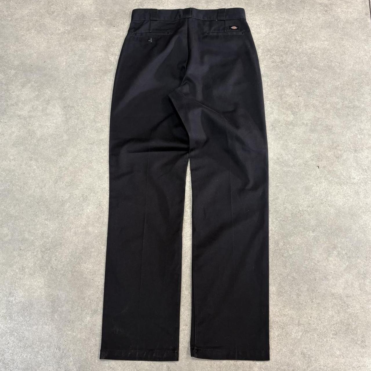 BR1912AAD-U - Vintage retro essential Black Dickies 874 Straight Leg Trousers pants casual workwear #skater #utility #workwear #straightleg #dickies