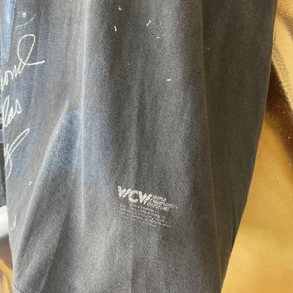 90s WCW Diamond Dallas Paige DDP Thrashed & Faded Wrestling Tee