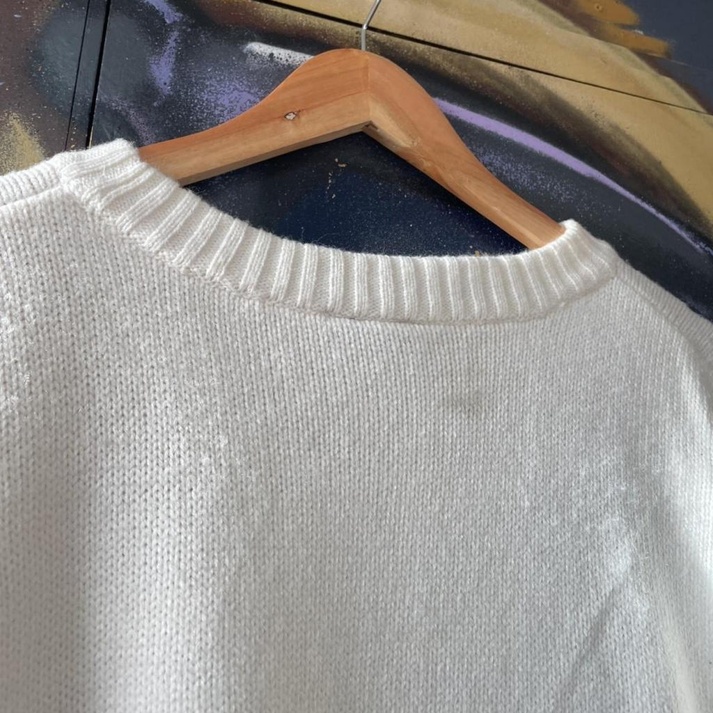 Y2K Southpole Stripe Knit Sweatshirt Skater