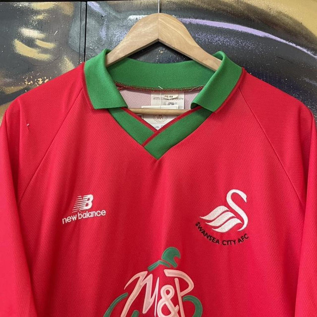 1999 2000 Swansea City Football Away Jersey Shirt