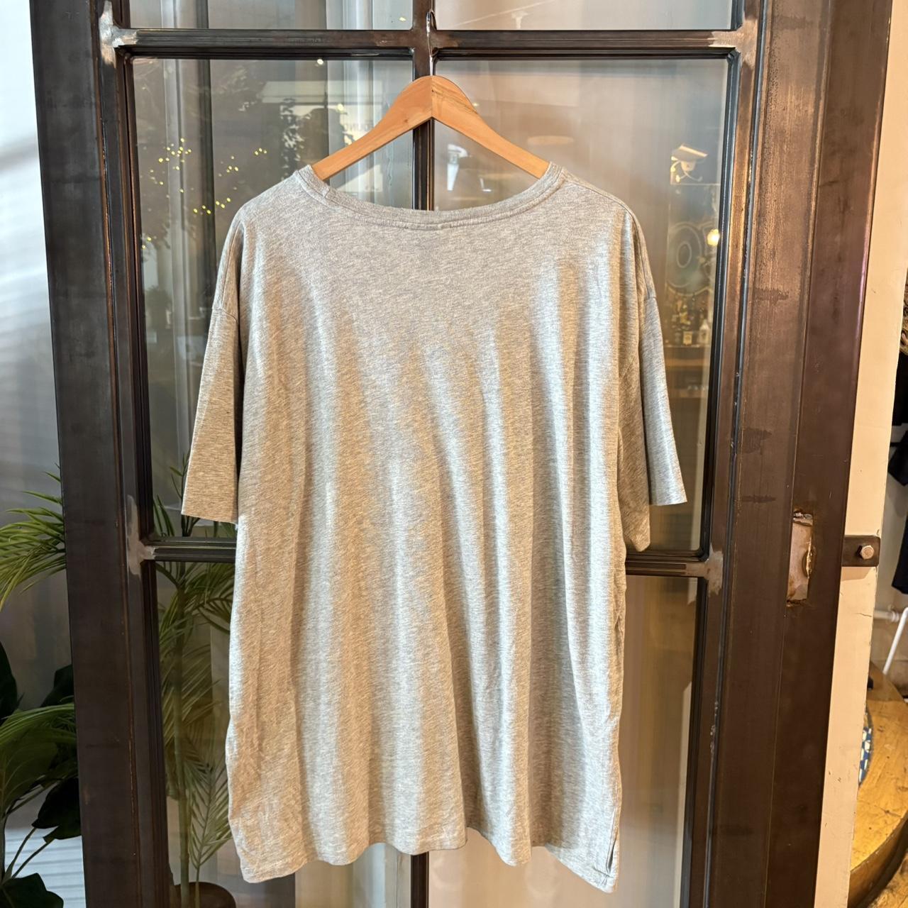 1224G97 - Vintage Retro Essential Grey Polo Ralph Lauren Top Tee T-shirt #90s #preppy #top #oldmoney #ralphlauren