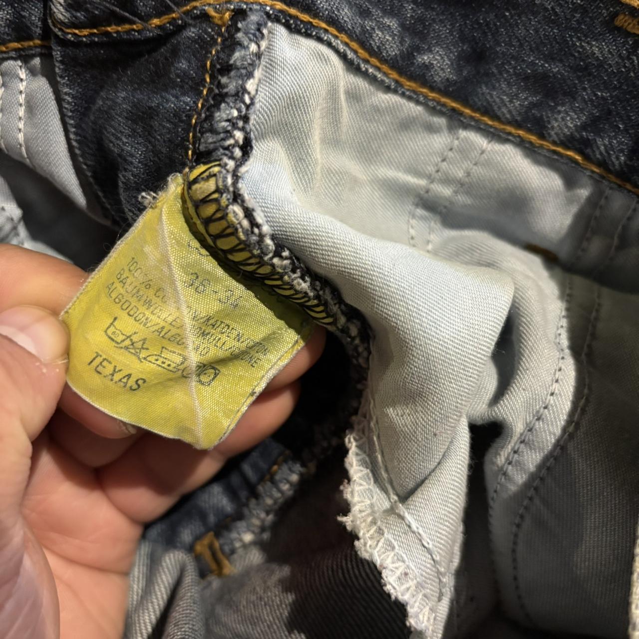 0125A75BR - Vintage retro essential  Wrangler Dark Blue Wash Denim Jeans Trousers pants #denim #wrangler #denimjeans