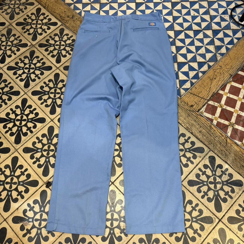 TRW474F-P - Vintage retro essential Dickies Baby Blue 874 Trousers pants casual workwear #skater #utility #workwear #carpenter #dickies