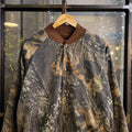 RTB068 - Vintage retro essential camouflage camo Woodland Realtree utility field hunting lined full zip jacket coat #camo #hunting #realtree #y2k #utility