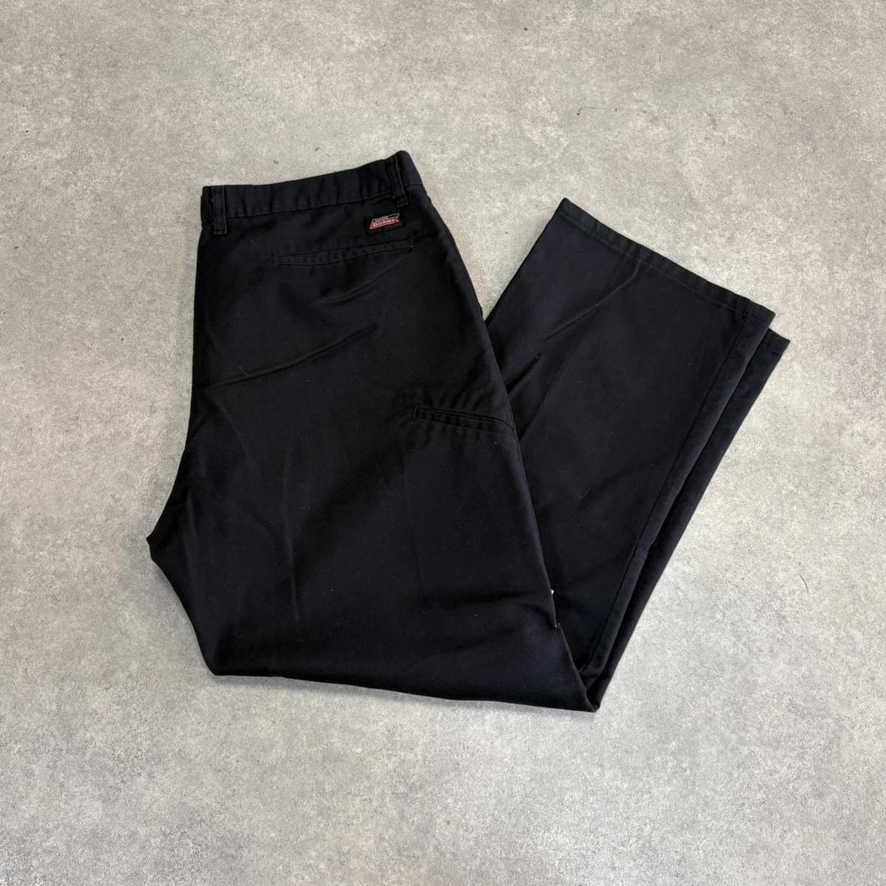 BR1011AX-U - Vintage retro essential  Black Dickies Straight Leg Trousers pants casual workwear #skater #utility #workwear #carpenter #brand