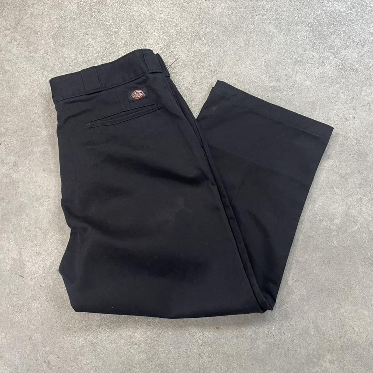 Dickies Black 874 Chino Skater Trousers Workwear Pants