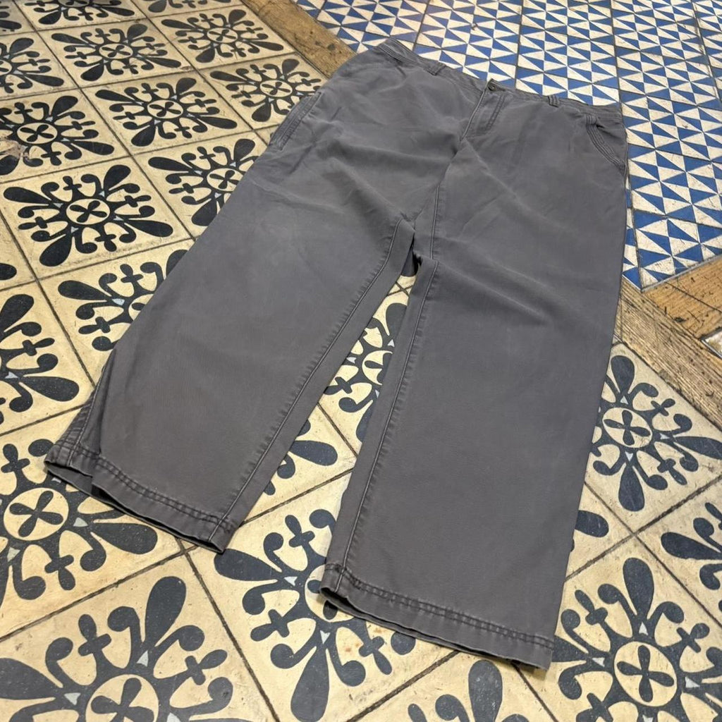 TRW447F - Vintage retro essential G.H. Bass Cargo Utility Trousers pants casual workwear #skater #utility #workwear #carpenter #ghbase