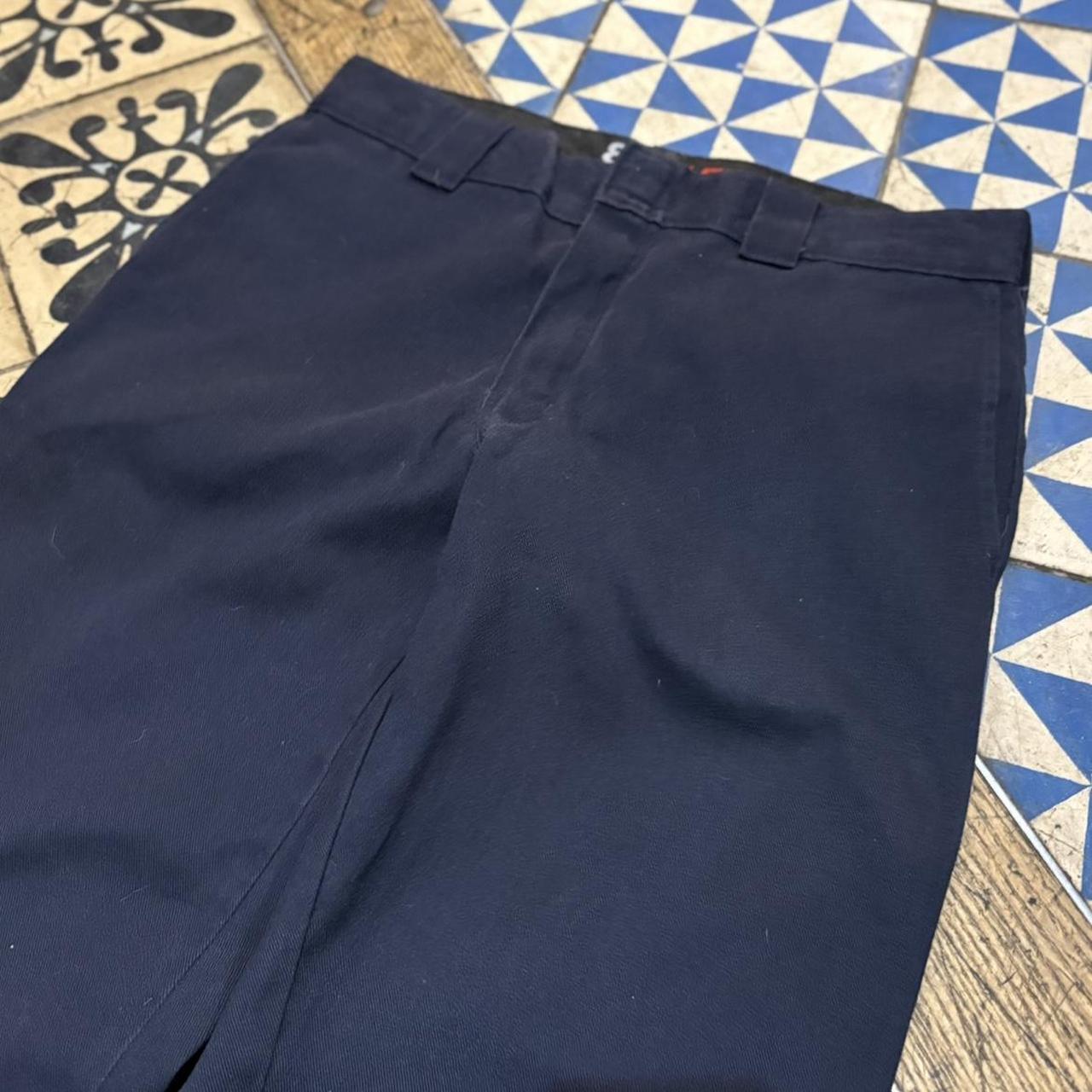 BR2306JH-F - Vintage retro essential Navy Dickies Trousers pants casual workwear #skater #utility #workwear #carpenter #dickies
