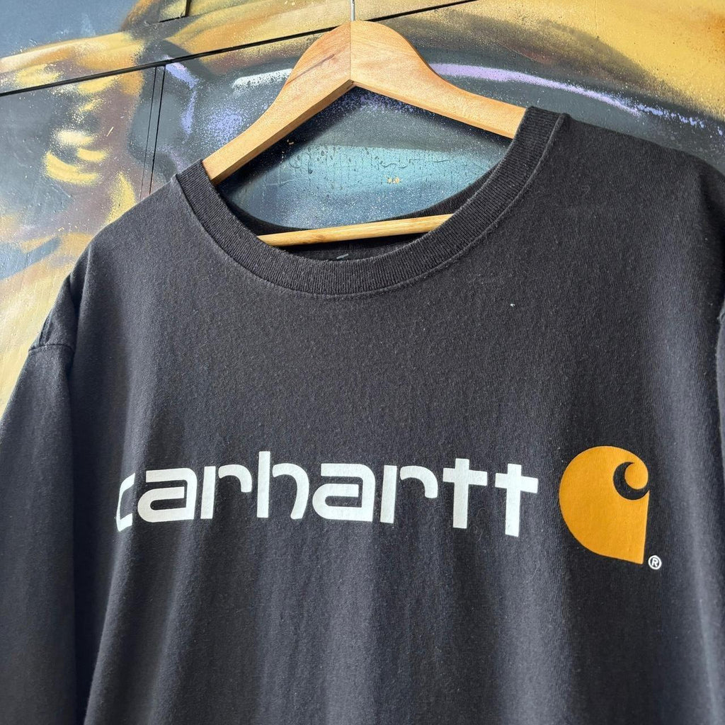 Carhartt Centre Logo Spellout Graphic Tee