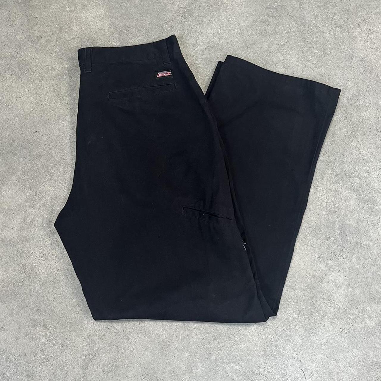 Dickies Black Chino Skater Trousers Workwear Pants