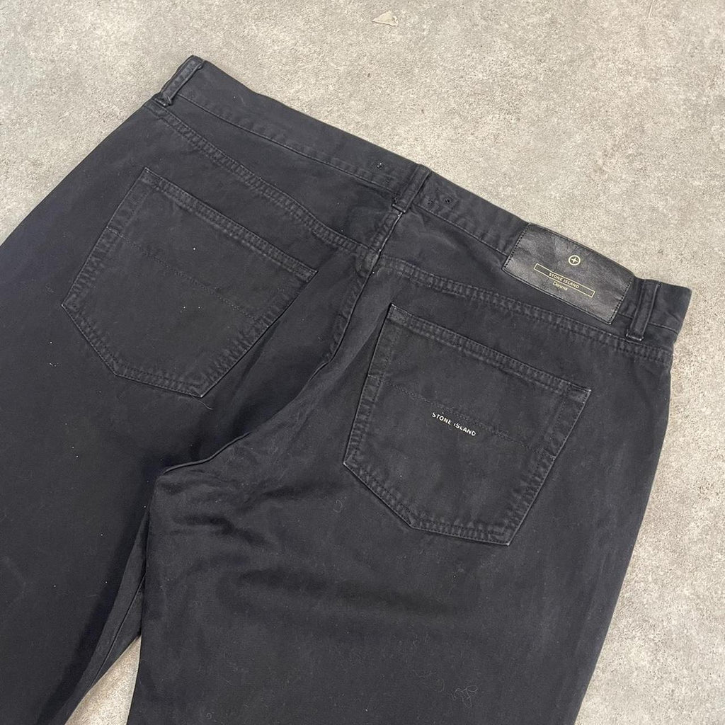 Stone Island Black Trousers