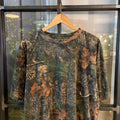 RTT235 - Vintage Retro essential adult mens RealTree Camouflage Khaki Green Brown Field Hunting graphic print Top T-Shirt Tee #realtree #camo #hunting #utility