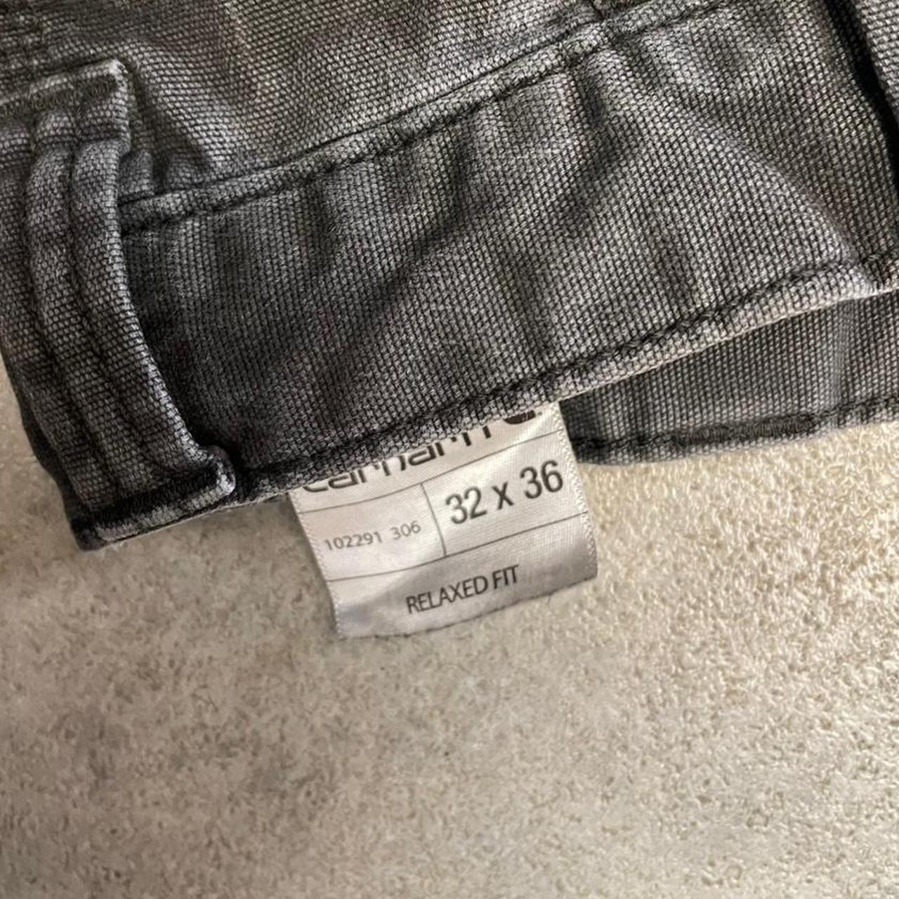 Carhartt Grey Carpenter Trousers