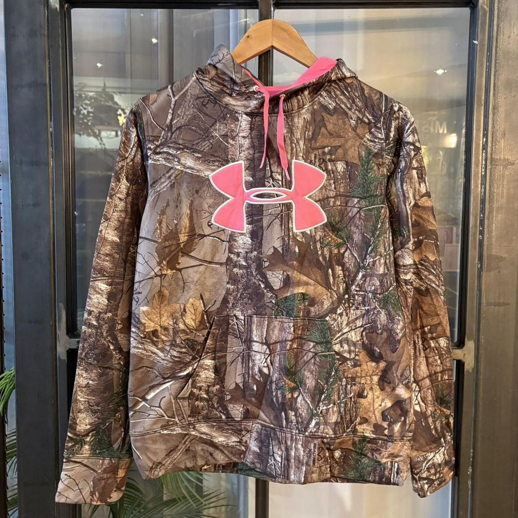 BR2306EYF - Vintage Retro Essential Realtree Camouflage Khaki Green Brown Field Hunting graphic print Sweatshirt Hoodie #realtree #hunting #camo #utility