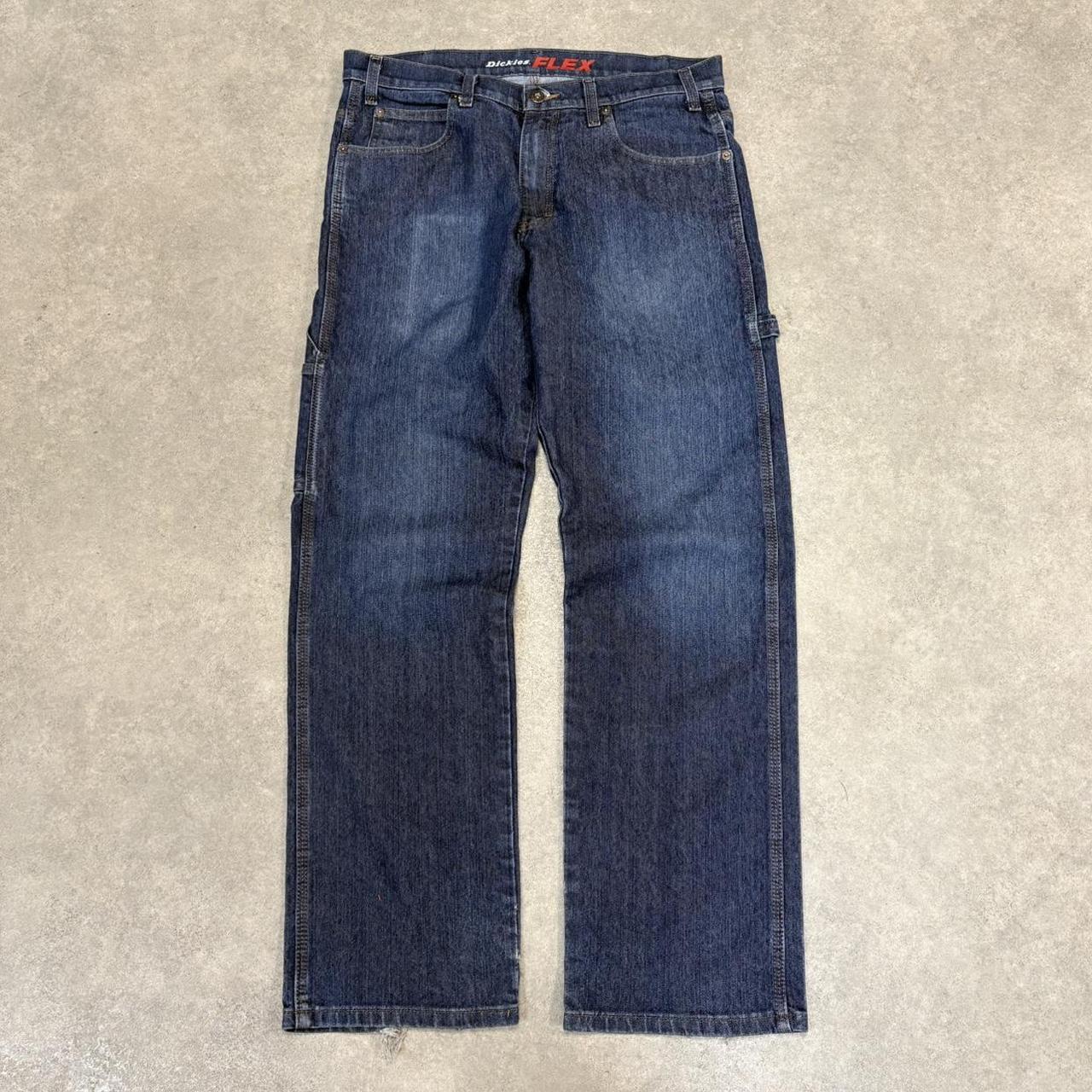 BR2701EB-P - Vintage retro essential  Dickies carpenter Dark Blue Wash Denim Jeans Trousers pants #denim #carpenter #dickies #skater #jeans