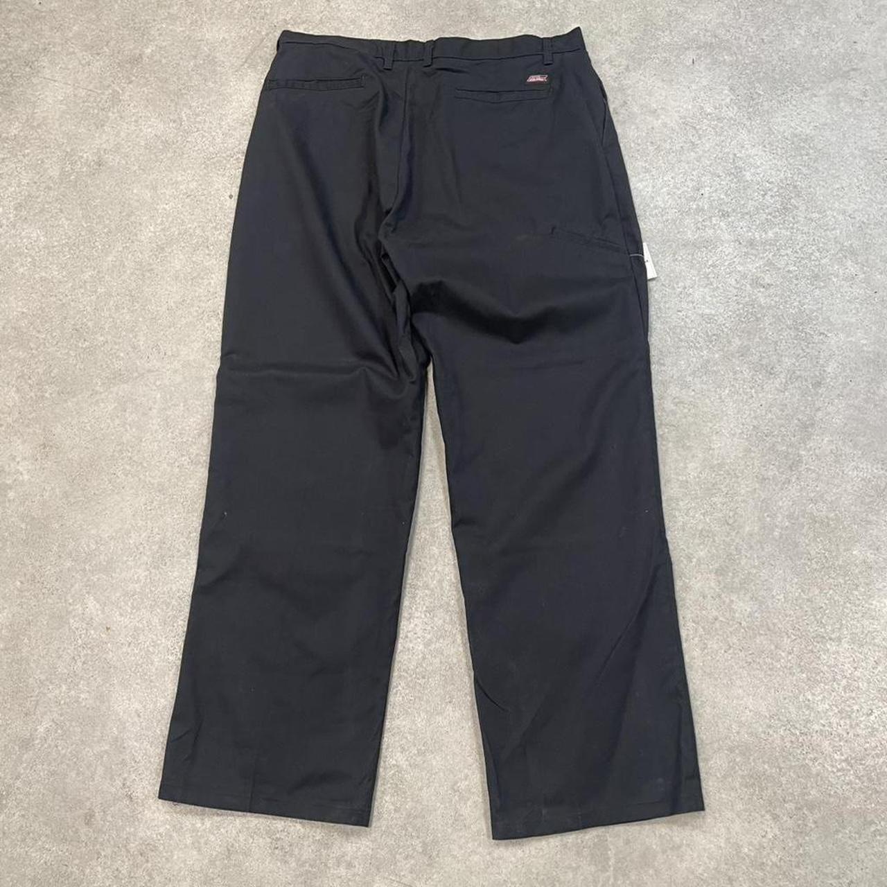 Dickies Black Chino Skater Trousers Workwear Pants