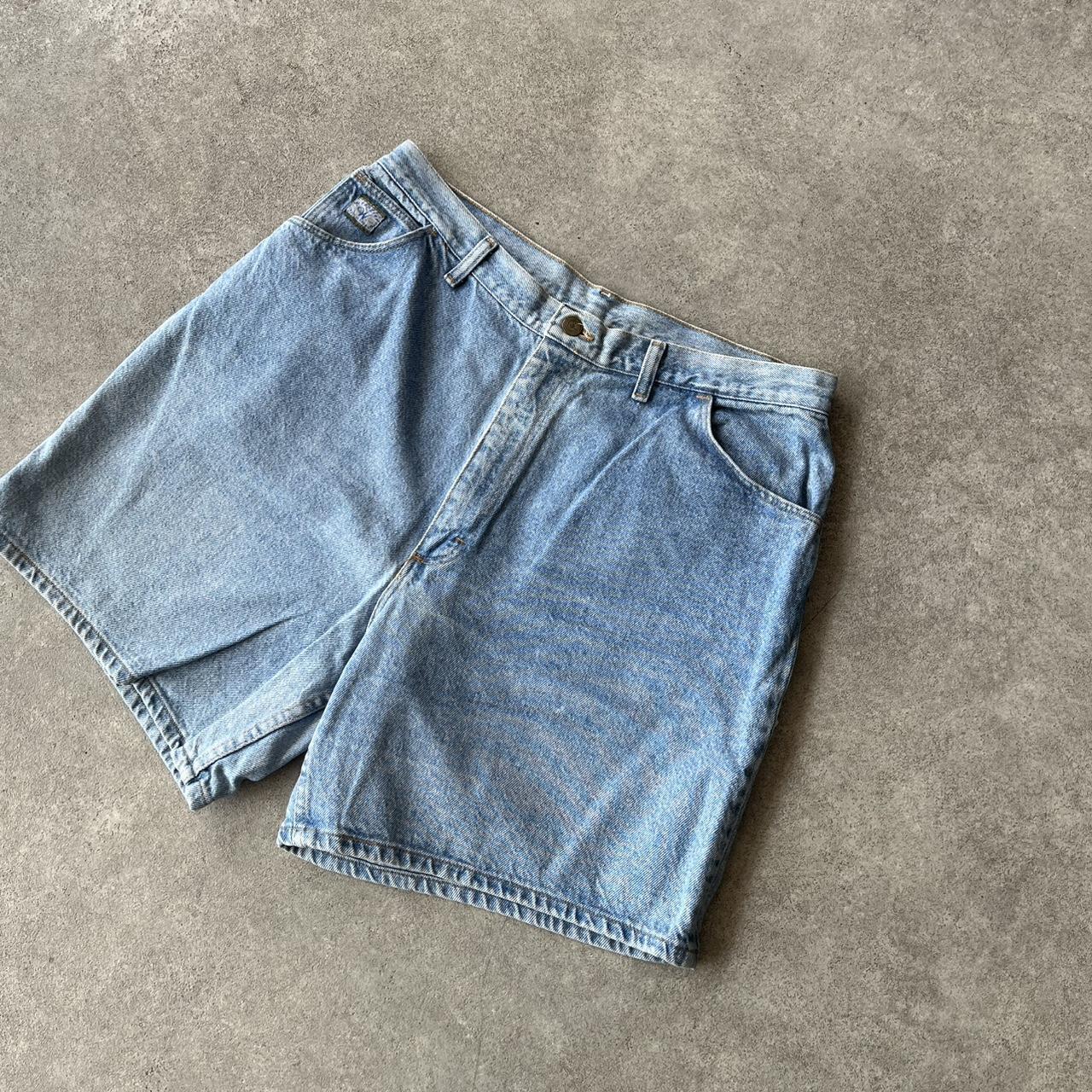 Wrangler Light Wash Denim Jorts