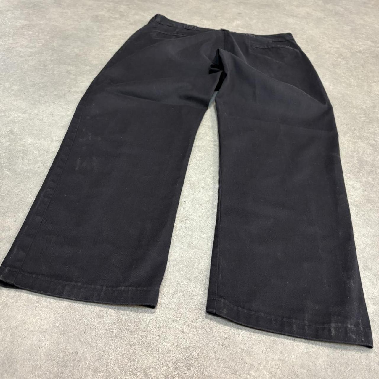 BR1011AO-U - Vintage retro essential  Black Dickies Straight Leg Trousers pants casual workwear #skater #utility #workwear #straightleg #dickies