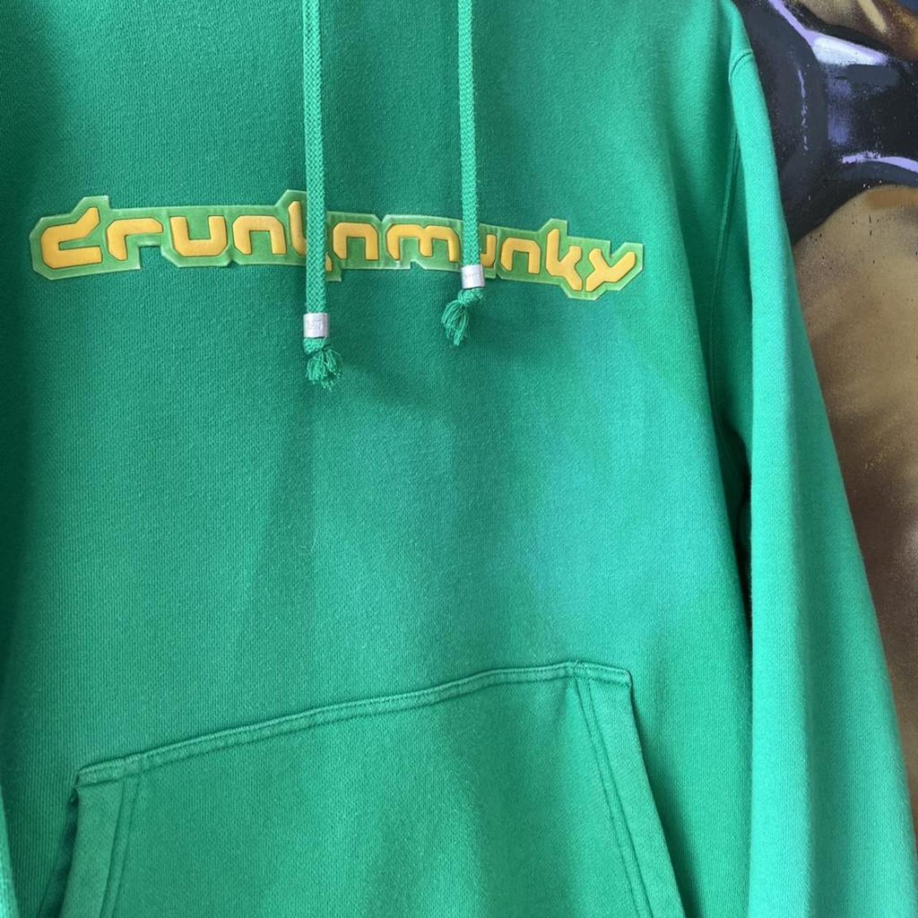 Y2K Drunkunmunky Spellout Hoodie