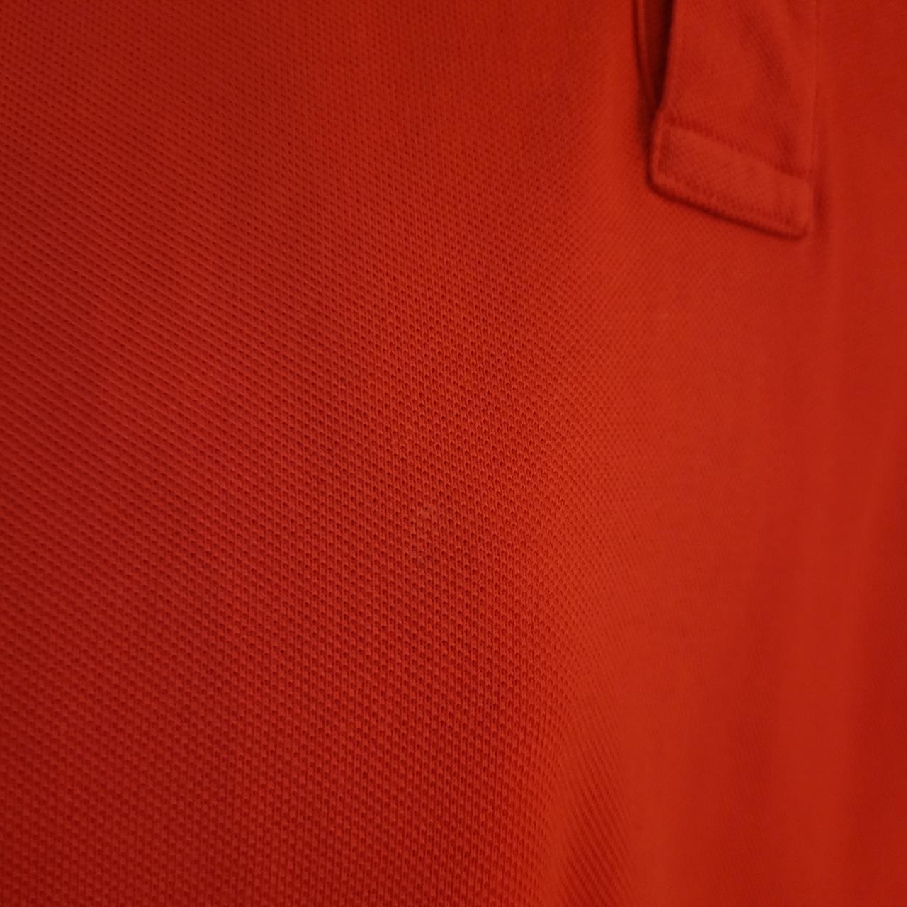POL125 - Vintage Ralph Lauren Red Polo Shirt Short Sleeve collared button up top #Y2K #preppy #chiefkeef #golf #oldmoney