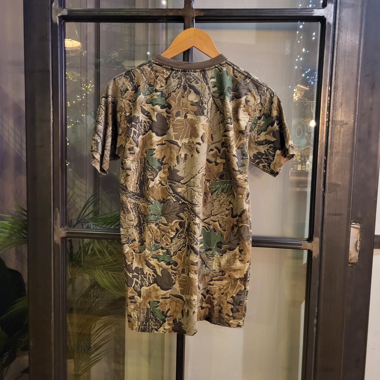 RTT206 - Vintage Retro essential adult mens RealTree Camouflage Khaki Green Brown Field Hunting graphic print Top T-Shirt Tee #realtree #hunting #camo #utility