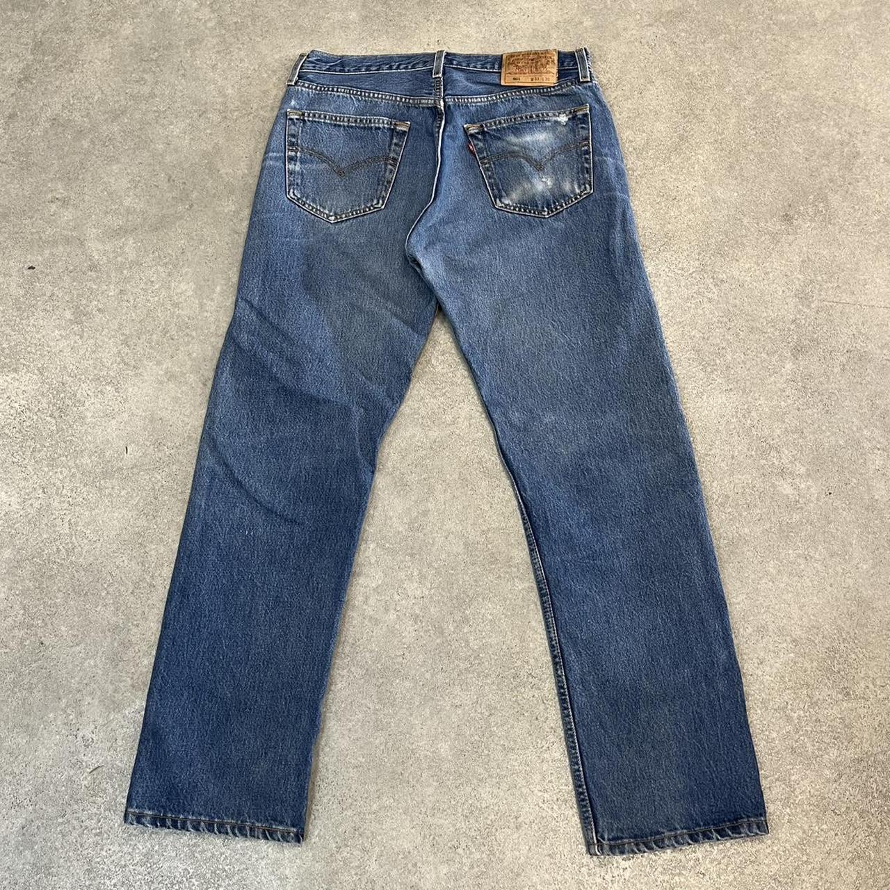 Levi’s 501 Dark Wash Denim Jeans