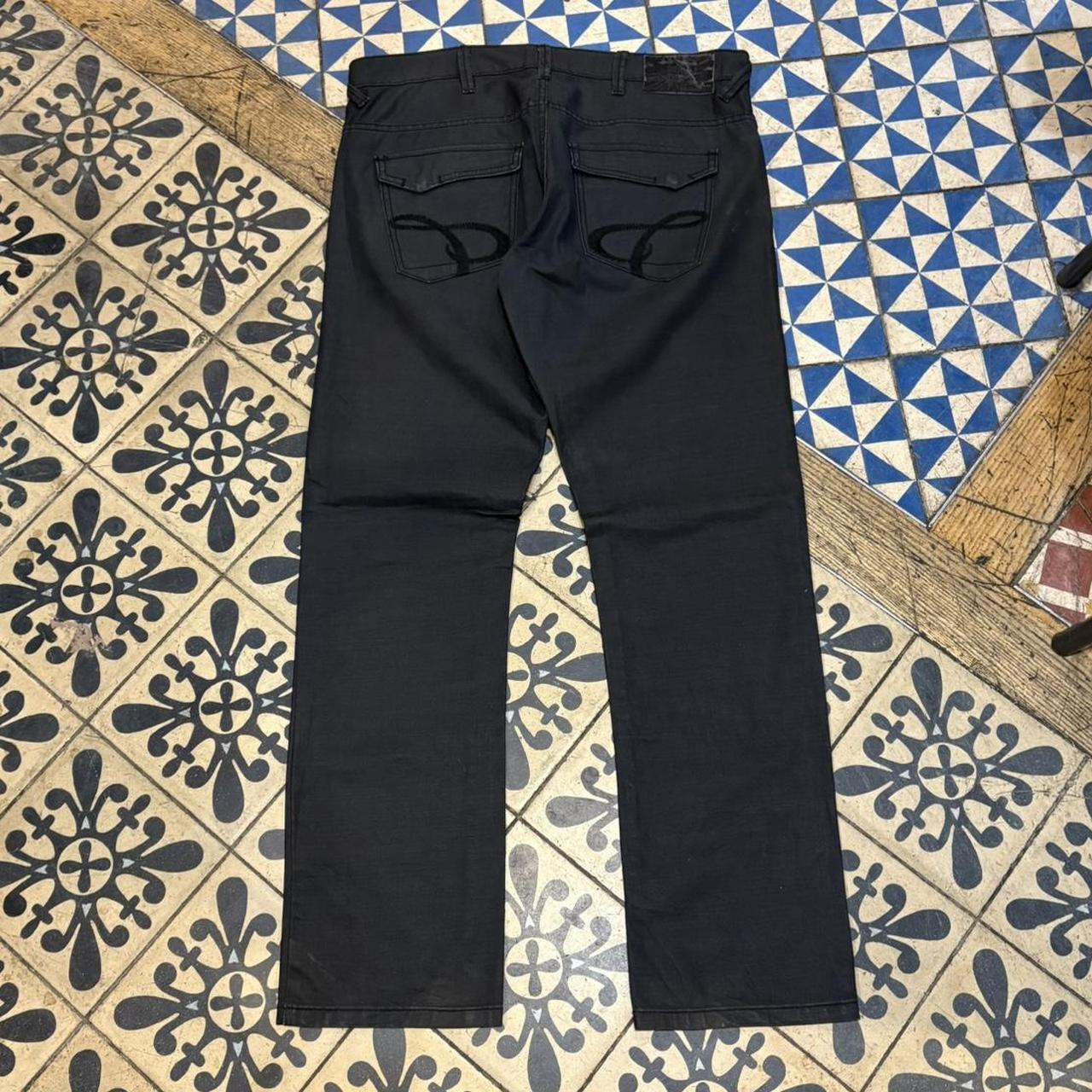 TRW368 - Vintage retro essential Cutler Co Blacl Wash Denim tapered straight Jeans Trousers pants casual workwear skate #denim #tapered #cutlerco #y2k