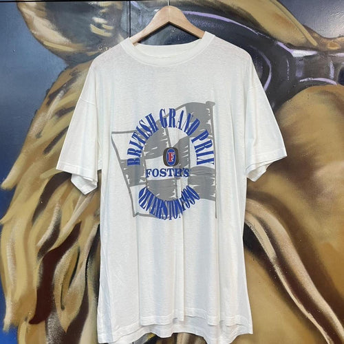 1990 Silverstone Grand Prix Fosters Beer Promo Tee