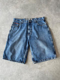 90s Mid Wash Blue Denim Jorts Shorts